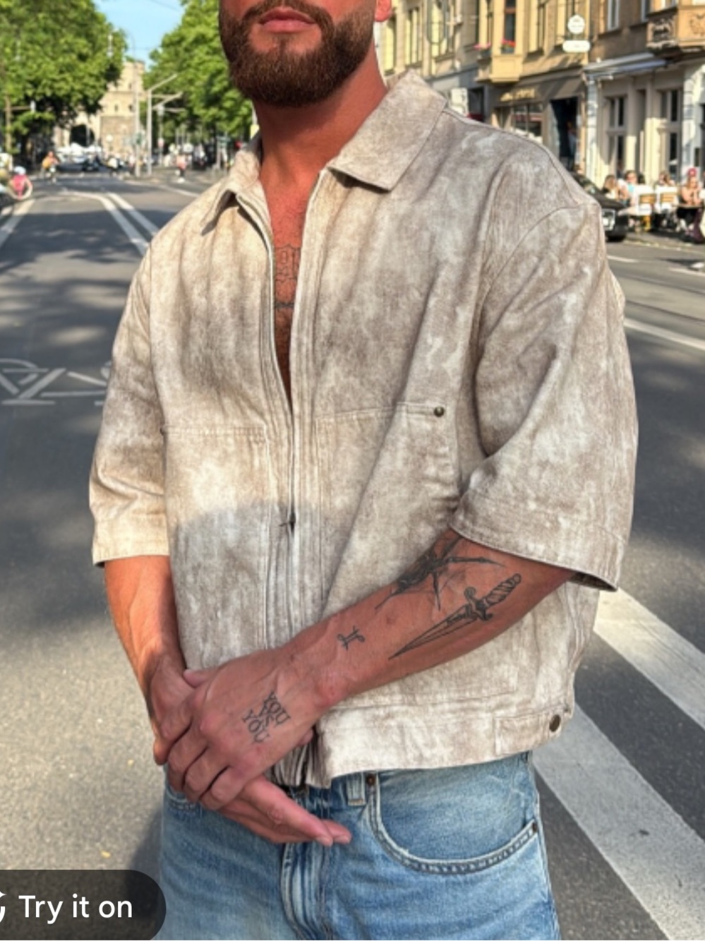 NWT!  Zara men’s over shirt, size medium